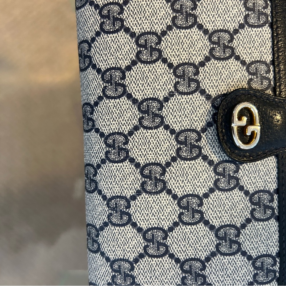 GUCCI Vintage Interlocking CC logo French Purse - Picture 2 of 15